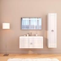 Тумба Marsan CHARLOTTAE 1000x485x450 белая/черная