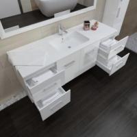 Раковина акриловый камень Marsan GABRIELLE 750x500