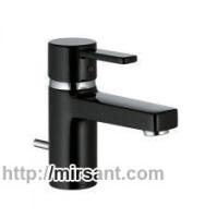 Смеситель для раковины Kludi ZENTA 382518675 черный/хром.