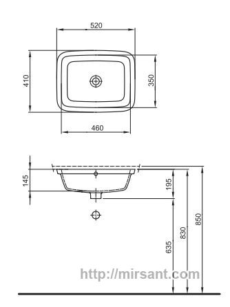 Раковина Kolo Style L21846000 52 см.