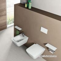 Подвесной унитаз Back to Wall Water Closet.