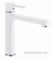 Смеситель для кухни Kludi ZENTA 389739175 белый/хром.