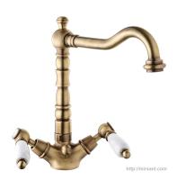 Смеситель на умывальник Emmevi  Deco Ceramica BR121613 бронз.