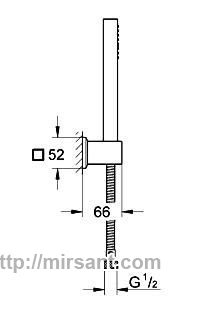 Душевой набор Grohe Euphoria Cube  27889000
