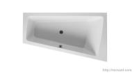 Акриловая ванна Duravit Paiova 170*100*48 с ножками и панелью R
