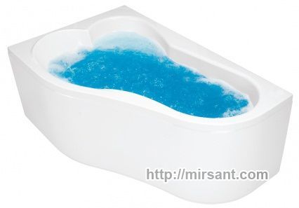 Ванна акриловая Pool Spa Leda 160*100 L