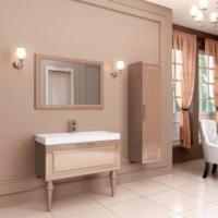 Тумба Marsan PATRICIA 1000x485x450 белая/черная