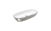 Умывальник Catalano Gold&Silver 80х40 белый/серебро 180APGRLXBA