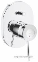 Смеситель для ванны/душа встроенный Grohe Bau Classic 29047000 хром.