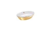 Раковина Catalano Gold&Silver 60х42 белый/золото 160VLNBO
