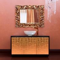 Столешница под умывальник настольный стеклянная Marsan PENELOPE 1200x500