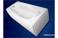 Акриловая ванна VagnerPlast Kleopatra 160*70*39