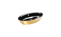 Раковина Catalano Gold&Silver 70х42 черный/золото 170VLNNO