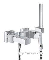 Смеситель для ванны с лейкой Grohe Eurocube 23141000 хром.
