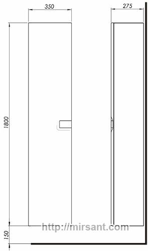 Пенал TWINS 88460-000