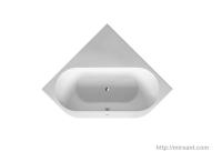 Акриловая ванна Duravit Darling New 142*142 с ножками