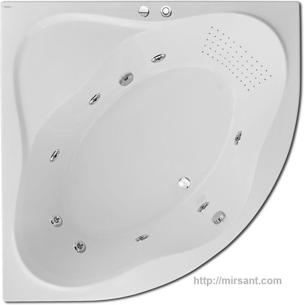 Гидромассажная акриловая ванна Ravak Rosa 95 160*95 L,R TSB001