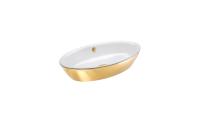 Раковина Catalano Gold&Silver 70х42 белый/золото 170VLNBO
