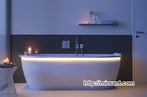 Ванна акриловая Duravit Darling New 190*90 с ножками