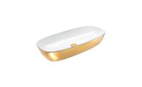 Умывальник Catalano Gold&Silver 80х40 белый/золото 180APGRLXBO