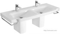 Раковина Villeroy & Boch Sentique 5126D001 130 см. двойная
