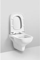 Подвесной унитаз с сиденьем Am.PM Like FlashClean C801700SC