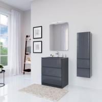 Зеркало со светильником Marsan ADELE-2 90x70 (2.5см)