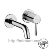 Смеситель для раковины, настенный, на 2 отверстия Kludi BOZZ 382440576 хром.