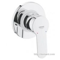 Смеситель для душа встроенный grohe Bau Edge 29040000 хром.