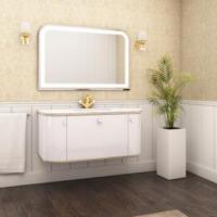 Зеркало Marsan AMELIE 120x80 белое