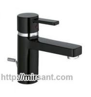 Смеситель для раковины Kludi ZENTA 382508675 черный/хром.
