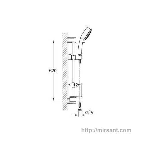 Душевой набор Grohe  Tempesta New Cosmopolitan 27929002