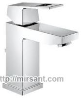 Cмеситель для раковины с гидрозатвором Grohe Eurocube 23127000 хром.