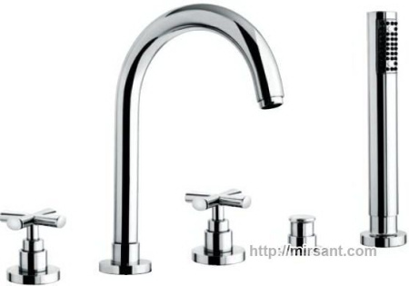 Смеситель на ванну Emmevi Spirit CR31121 NEW хром.