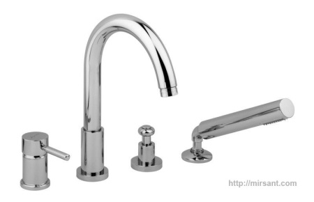Смеситель для умывальника Bugnatese Kobuk KOBCR2255 хром.