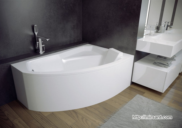 ВАННА АКРИЛОВАЯ RIMA 140Х85 BESCOL/R