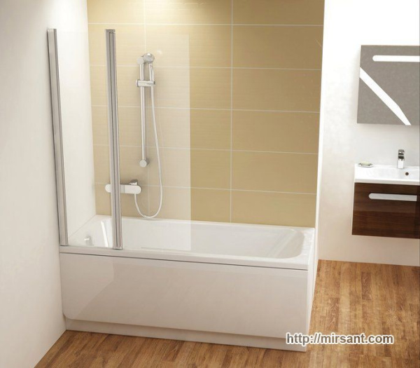 Шторка для ванны Ravak CVS2 100 satin R