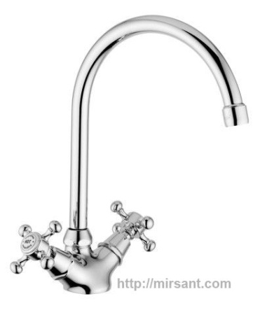 Смеситель для кухни Bugnatese Cucina LADCR951 хром.