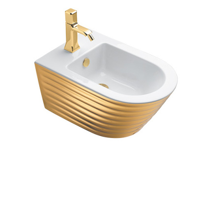Биде Catalano CLASSY 35x55 белый/золото 1BS55ZEBO