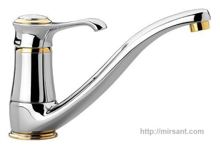 Кухонный смеситель Emmevi Tiffany CO6095 хром-зол.