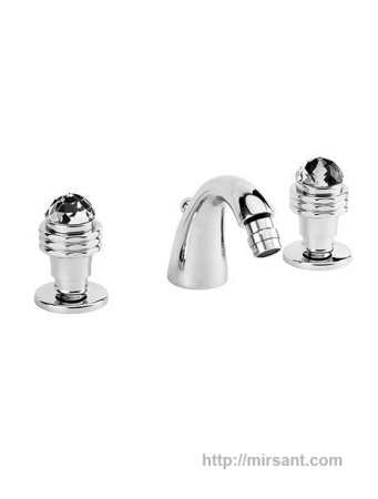 Смеситель для биде Effepi Crystal Light 28081 с гидрозатвором
