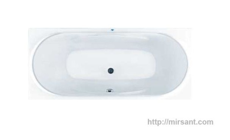 Акриловая ванна Pool Spa Gemini 170*80 с ножками || 