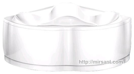 Акриловая ванна VagnerPlast Iris 143*143*45 || 