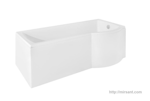 Ванна акриловая асимметричная Inspiro 160х70 L/R