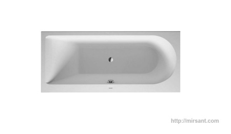 Акриловая ванна Duravit Darling New 170*70 L