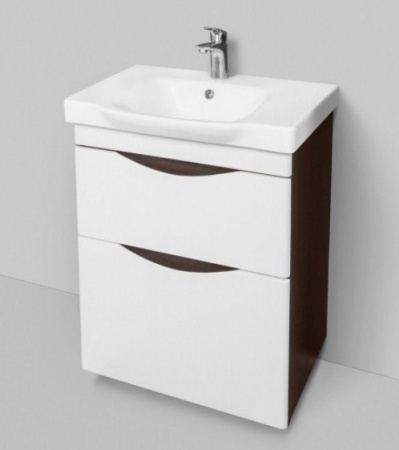 Тумба с умывальником подвесная 65 Am.PM Like M80-FHX0652V-WC0652-38