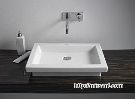 Раковина Duravit 2nd floor 031758 58 см.