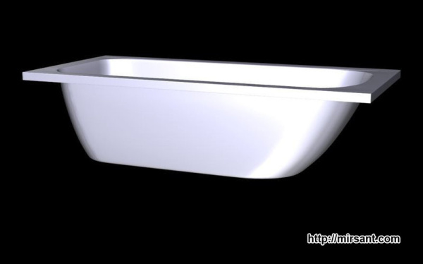 Ванна акриловая CONTINEA 140x70