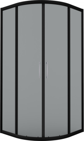 Душевая кабина Am.PM Joy Round 90x90 профиль-графит, стекло-тонированое, без поддона W95G-301-090CM