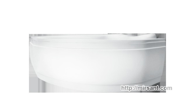 Ванна акриловая асимметричная Delfina 166х107 L/R